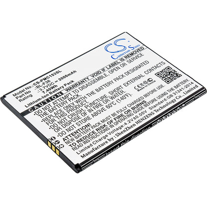 Replacement Battery for PHICOMM C1530L – Mobile, SmartPhone – 2000mAh / 3.7V - image 1