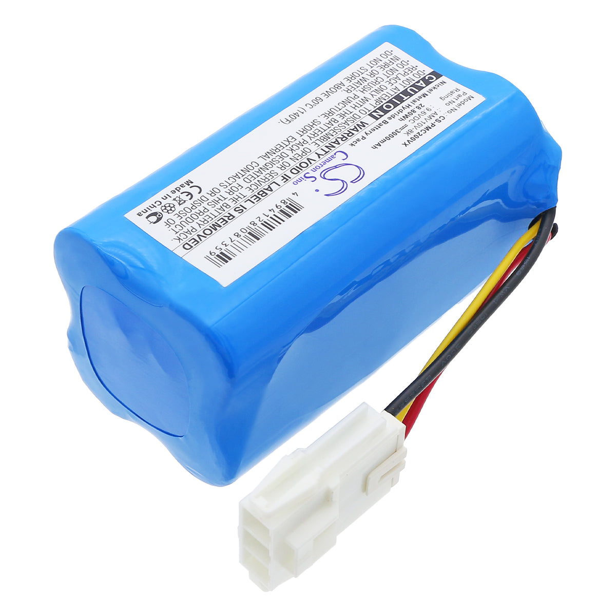 Replacement Battery for Panasonic MC-B10P – Vacuum – 3000mAh / 9.6V