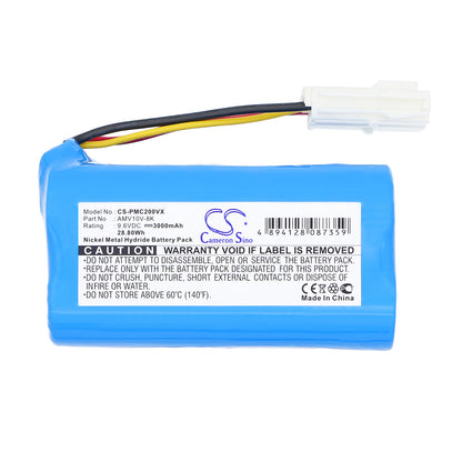 Replacement Battery for Panasonic MC-B10P – Vacuum – 3000mAh / 9.6V