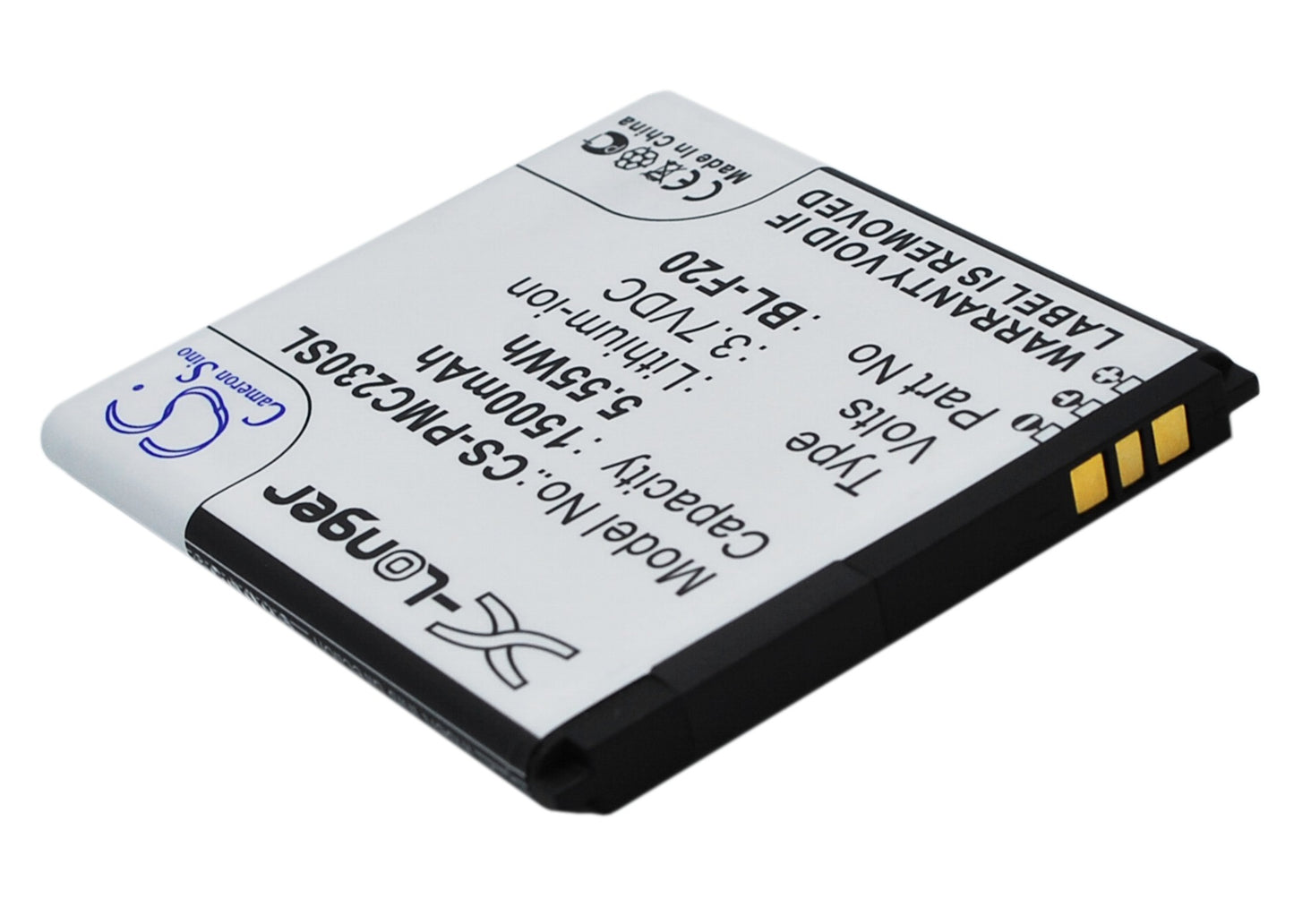Replacement Battery for PHICOMM C230W – Mobile, SmartPhone – 1500mAh / 3.7V - image 2