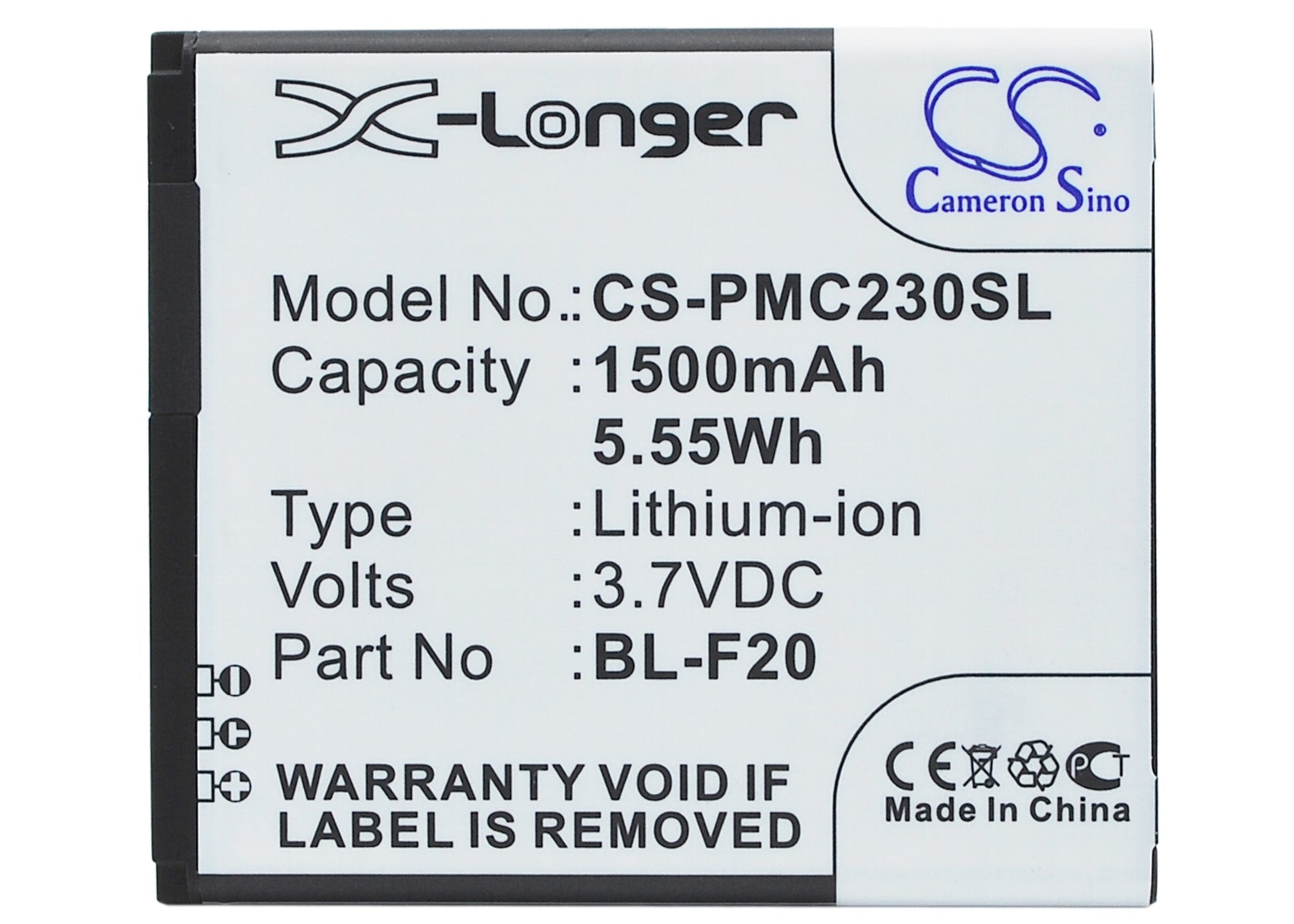 Replacement Battery for PHICOMM C230W – Mobile, SmartPhone – 1500mAh / 3.7V - image 5