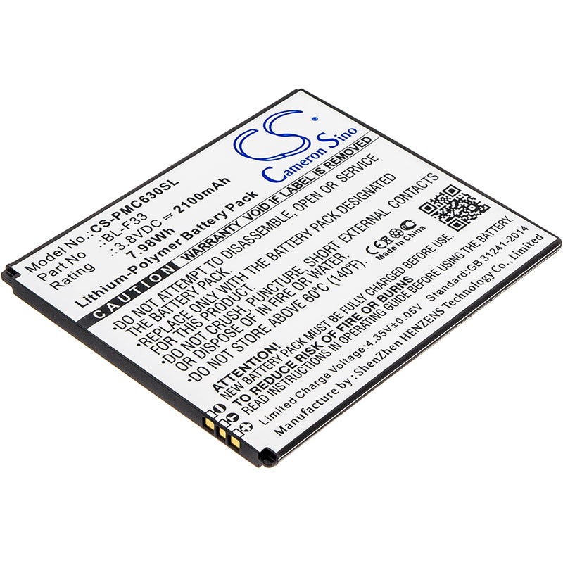 Replacement Battery for PHICOMM C630 – Mobile, SmartPhone – 2100mAh / 3.8V - image 1