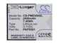 Replacement Battery for Prestigio MultiPhone 5501 Duo – Mobile, SmartPhone – 2000mAh / 3.7V - image 1
