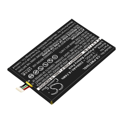 Replacement Battery for Prestigio MultiPhone 7500 – Mobile, SmartPhone – 2300mAh / 3.8V - image 2