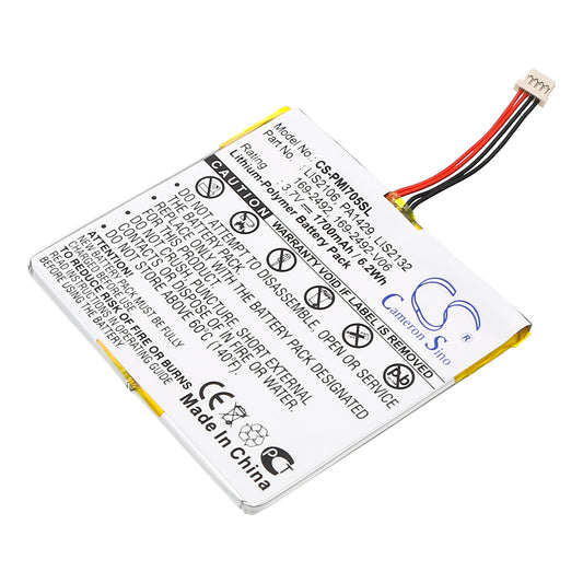 Replacement Battery for Palm i705 – PDA, Pocket PC – 1700mAh / 3.7V