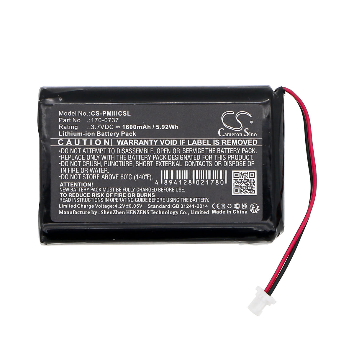 Replacement Battery for Palm | IBM III – PDA, Pocket PC – 1600mAh / 3.7V