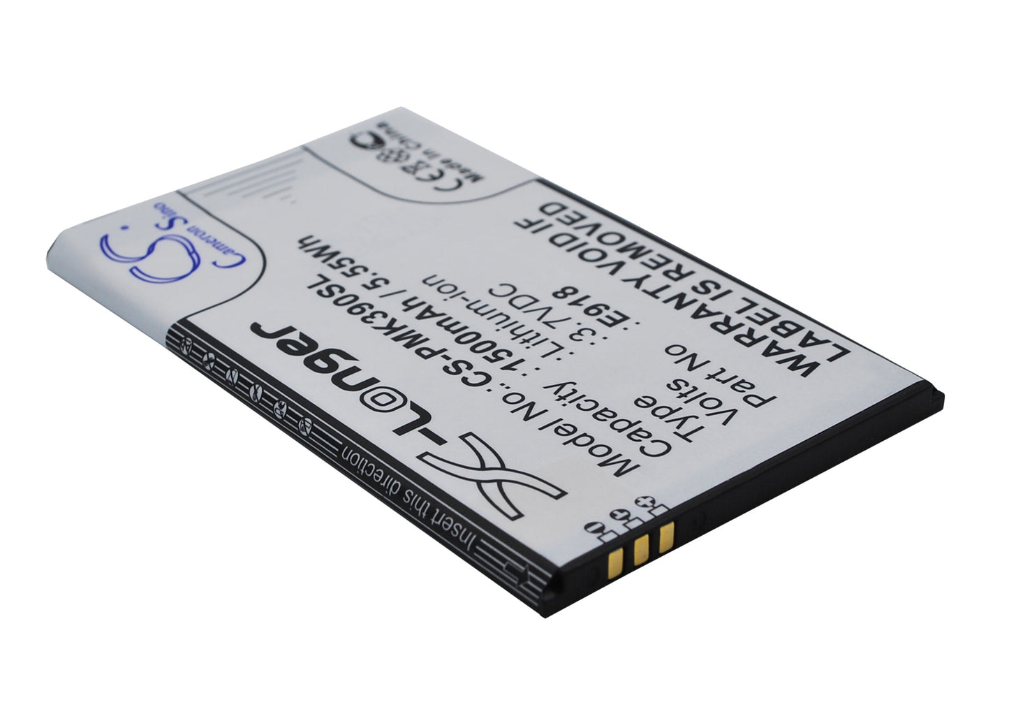 Replacement Battery for PHICOMM i310v – Mobile, SmartPhone – 1500mAh / 3.7V - image 2