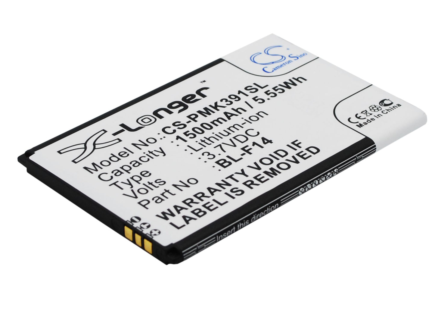 Replacement Battery for PHICOMM K390W – Mobile, SmartPhone – 1500mAh / 3.7V - image 2