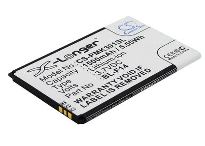 Replacement Battery for PHICOMM K390W – Mobile, SmartPhone – 1500mAh / 3.7V - image 2