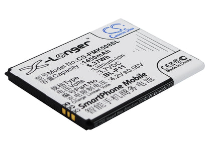 Replacement Battery for PHICOMM F11 – Mobile, SmartPhone – 1450mAh / 3.7V - image 2