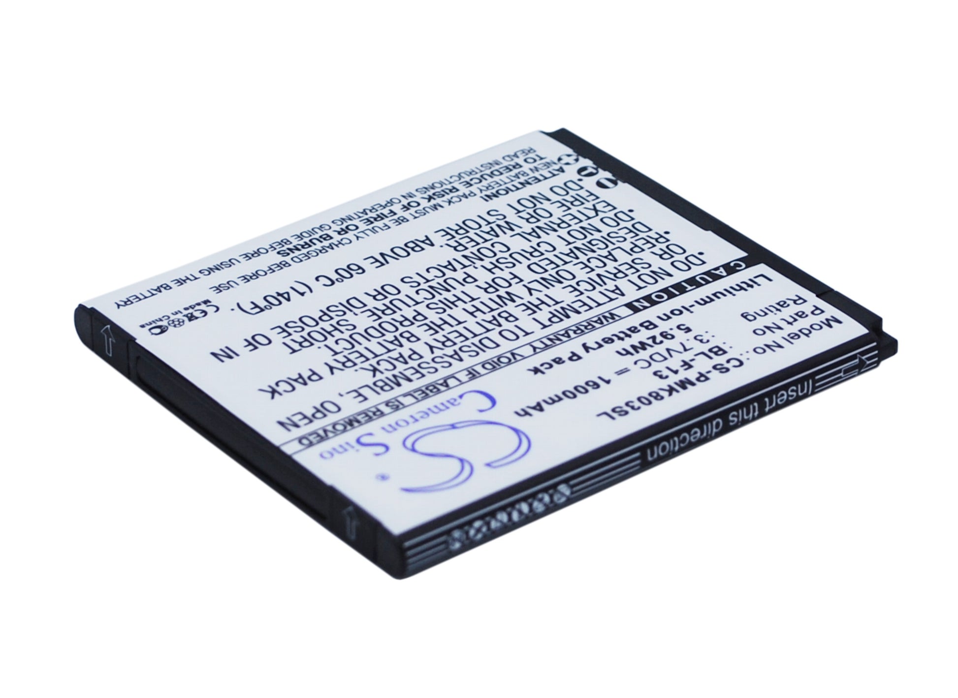 Replacement Battery for PHICOMM i803 – Mobile, SmartPhone – 1600mAh / 3.7V - image 3