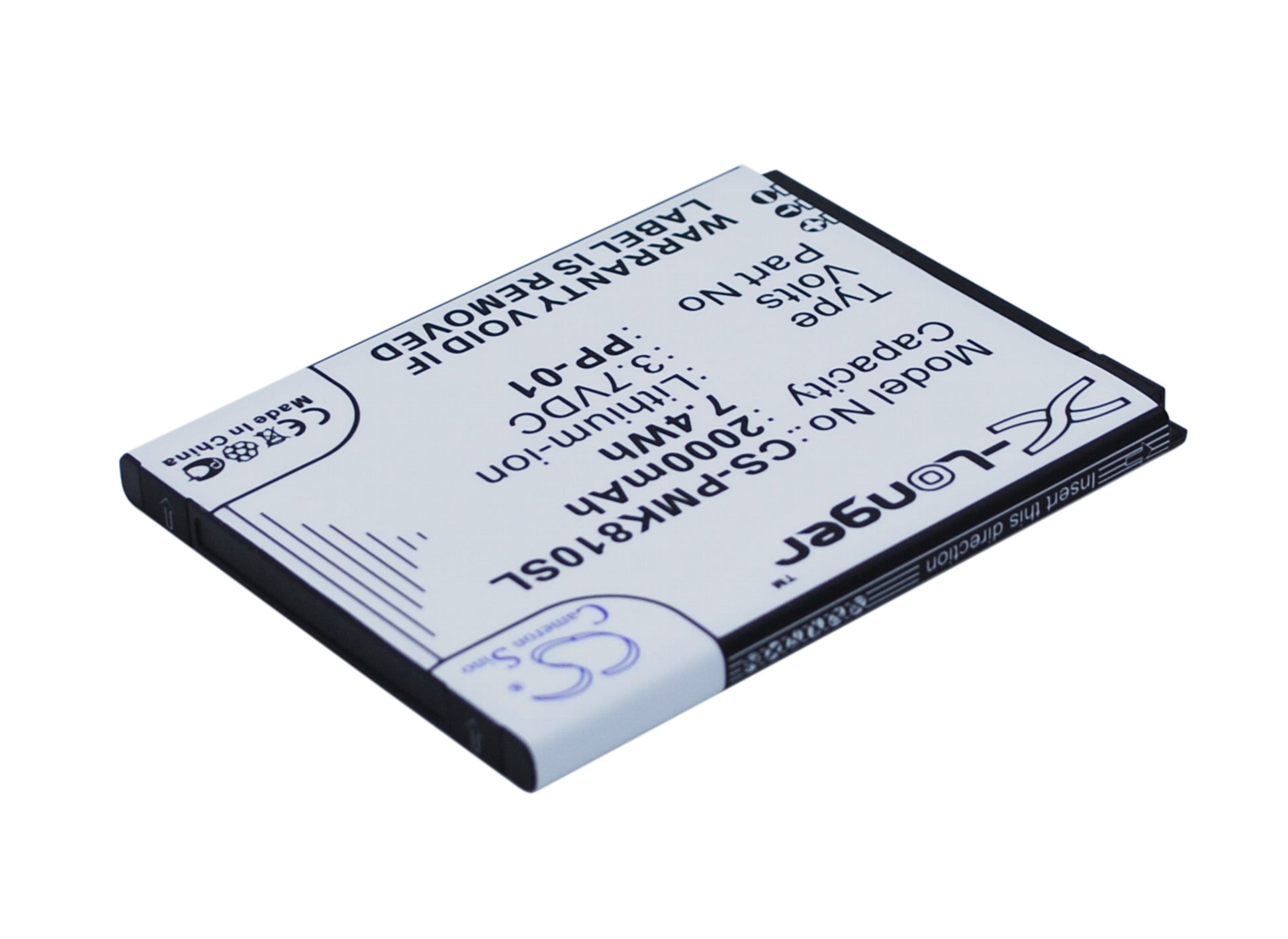 Replacement Battery for PHICOMM i810t – Mobile, SmartPhone – 2000mAh / 3.7V - image 3
