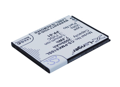 Replacement Battery for PHICOMM i810t – Mobile, SmartPhone – 2000mAh / 3.7V - image 3