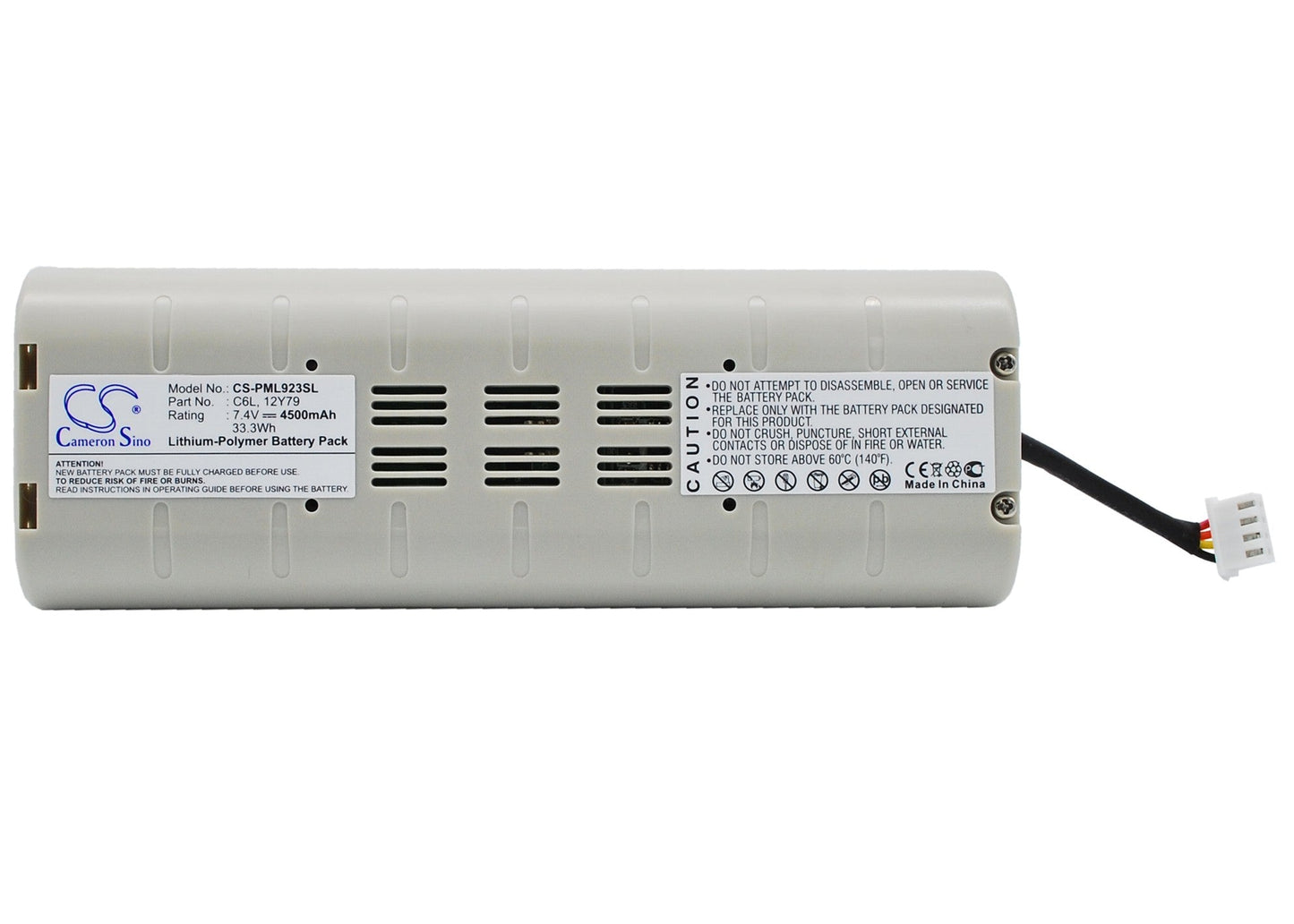 Replacement Battery for Pure  ELAN DX40 – DAB Digital – 4500mAh / 33.30Wh / 7.4V