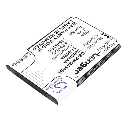 Replacement Battery for Point Mobile PM45 – Barcode Scanner – 3000mAh / 3.85V