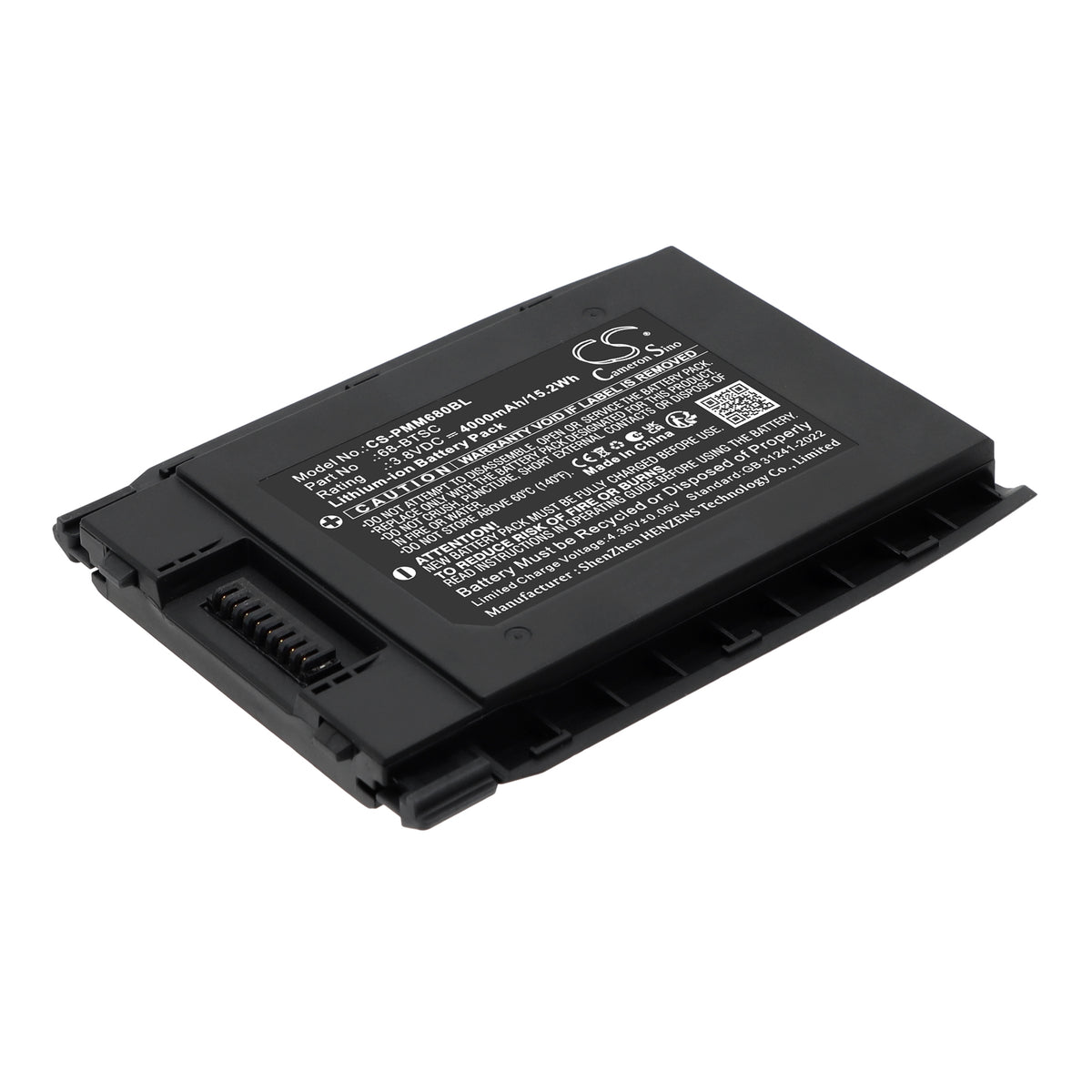 Replacement Battery for Point Mobile PM86 – Barcode Scanner – 4000mAh / 3.8V