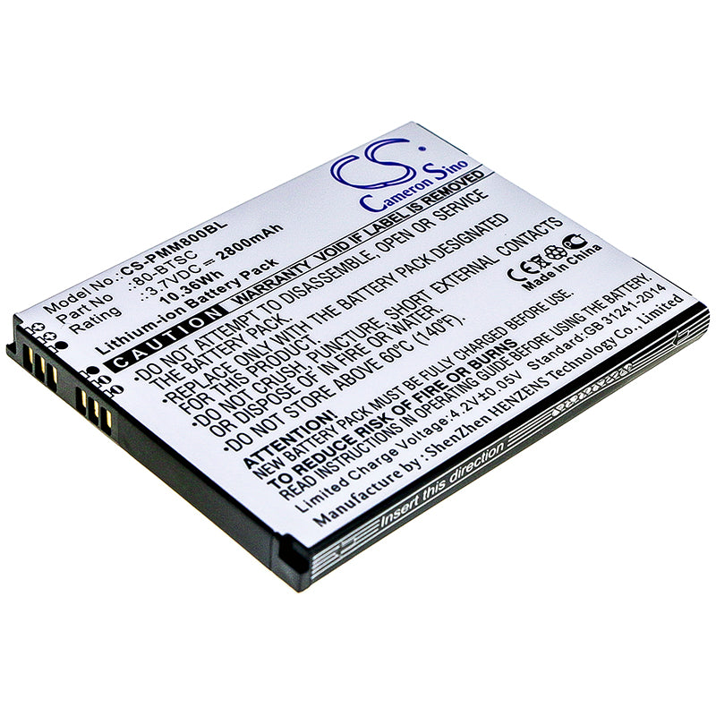 Replacement Battery for Point Mobile PM80 – Barcode Scanner – 2800mAh / 3.7V - image 1