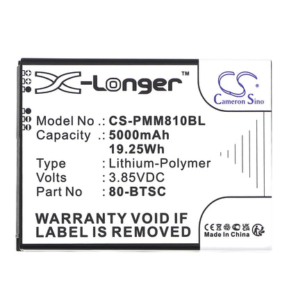 Replacement Battery for Point Mobile PM80 – Barcode Scanner – 5000mAh / 3.85V