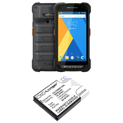 Replacement Battery for Point Mobile PM80 – Barcode Scanner – 5000mAh / 3.85V