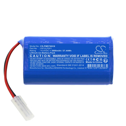 Replacement Battery for Panasonic | RoboJet MC-8R76C – Vacuum – 2600mAh / 14.4V