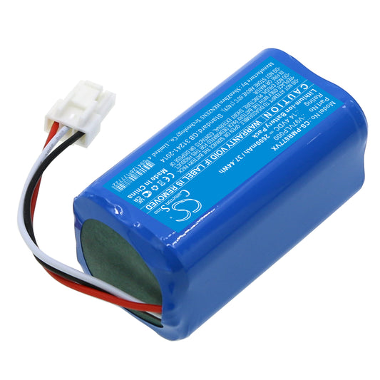 Replacement Battery for Liectroux | Moneual | Panasonic B6009 – Vacuum – 2600mAh / 14.4V