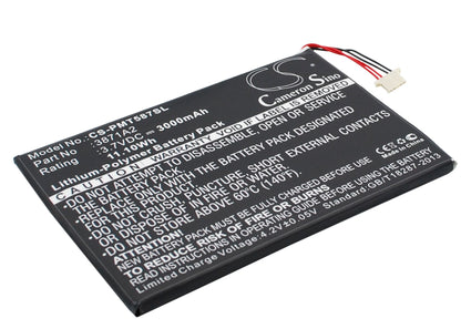 Replacement Battery for Prestigio Multipad 7.0 Ultra Duo – Tablet – 3000mAh / 3.7V - image 3