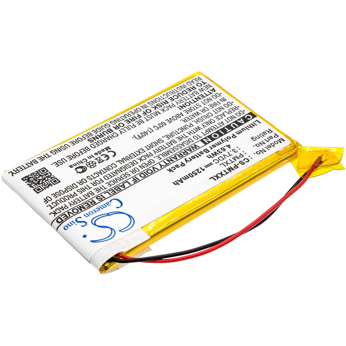 Replacement Battery for Palm Tungsten TX – PDA, Pocket PC – 1250mAh / 3.7V