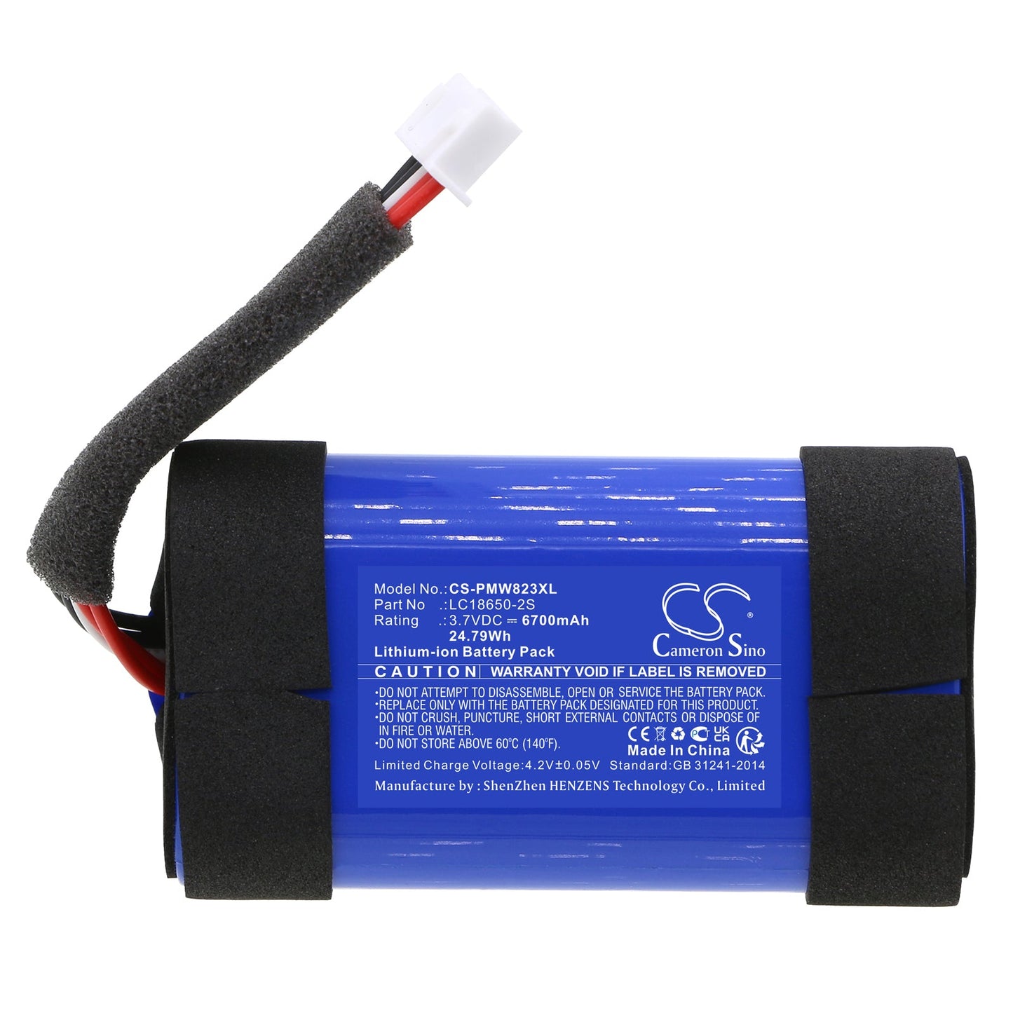 Replacement Battery for Pure  82300506 – DAB Digital – 6700mAh / 24.79Wh / 3.7V