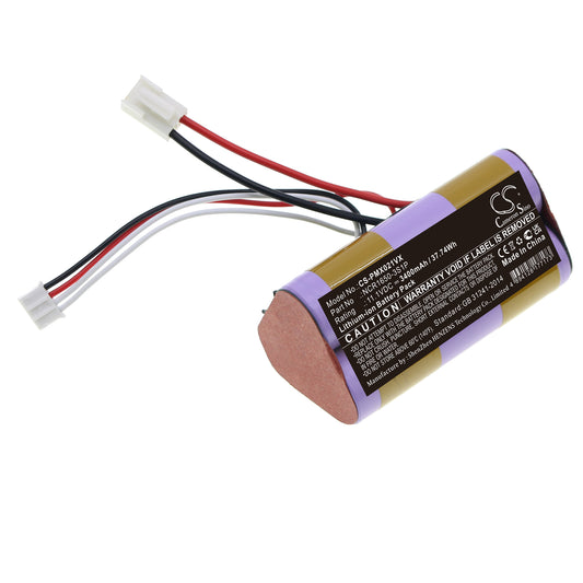 Replacement Battery for Plus Minus Zero  XJB-B021, XJC-Y010 Vacuum – 3400mAh / 37.74Wh