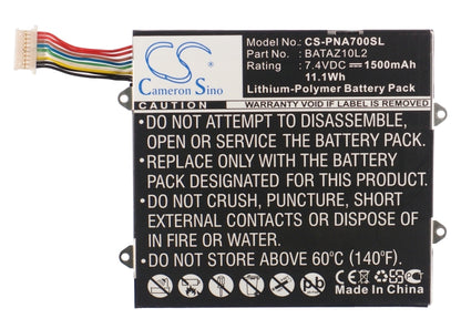 Replacement Battery for Panasonic ELocity A7 – Tablet – 1500mAh / 7.4V - image 5