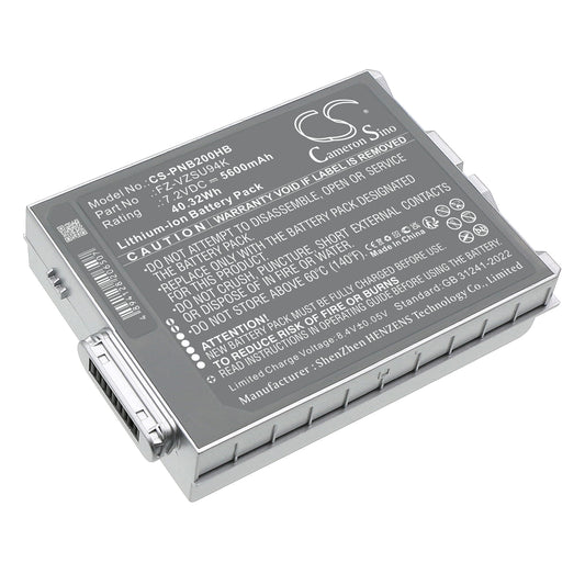 Replacement Battery for Panasonic Toughpad FZ-M1 – Notebook, Laptop – 5600mAh / 7.2V