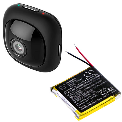 Replacement Battery for Plutour Wireless Camera – Home Security Camera – 370mAh / 3.7V