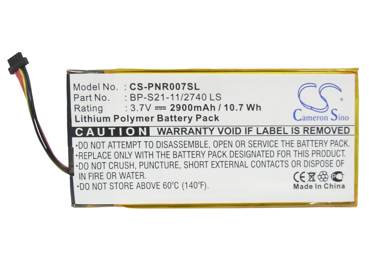 Replacement Battery for Pandigital Novel 7 – E-book, E-reader – 2900mAh / 3.7V