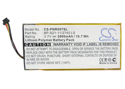 Replacement Battery for Pandigital Novel 7 – E-book, E-reader – 2900mAh / 3.7V