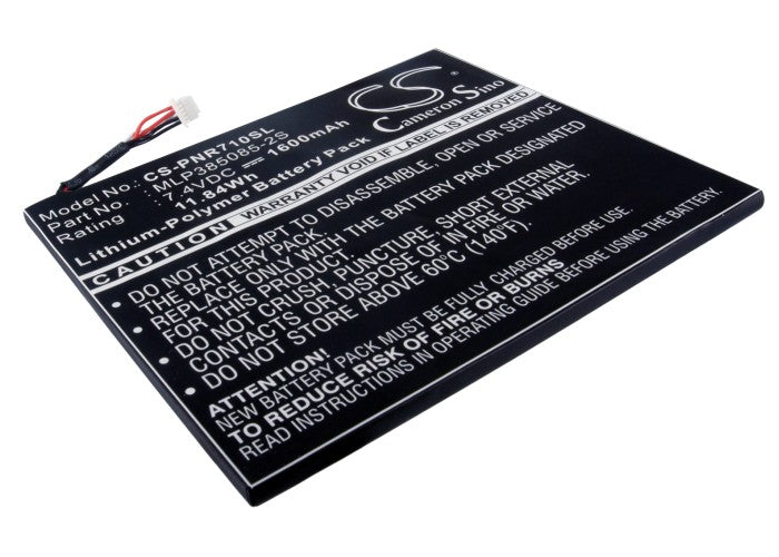 Replacement Battery for Pandigital | Velocity Multimedia Novel 7" – E-book, E-reader – 1600mAh / 7.4V