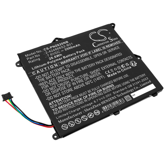 Replacement Battery for Panasonic CF-XZ6 – Notebook, Laptop – 3500mAh / 7.6V