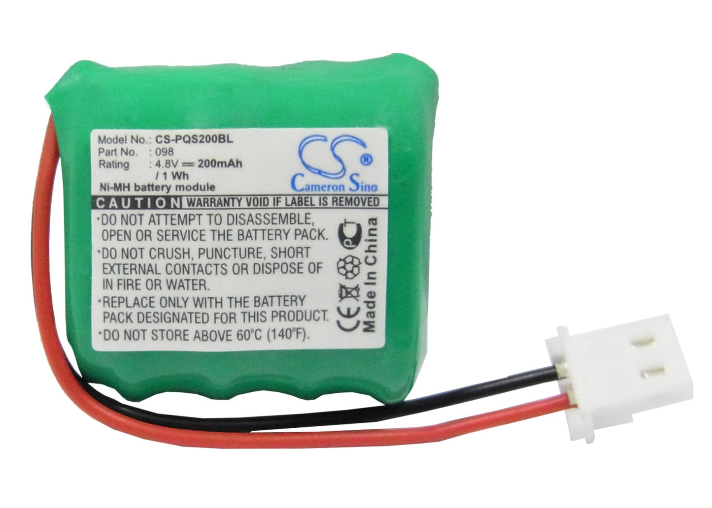 Replacement Battery for PSC  Quick Check 150 – Barcode Scanner – 200mAh / 4.8V