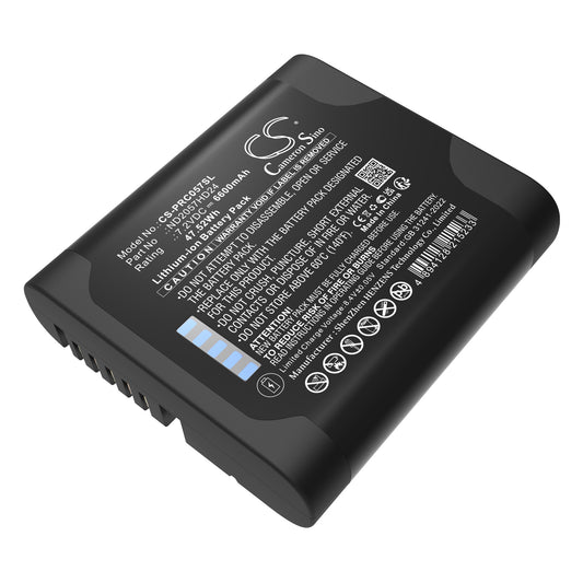 Replacement Battery for Panametrics | Siglent | CRYSOUND | Coolview PT900 – Equipment, Survey, Test – 6600mAh / 7.2V