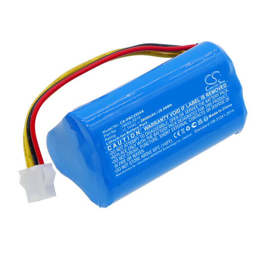 Replacement Battery for Pure Clean | Scarlett | CleanMate PUCRC25 – Vacuum – 2600mAh / 11.1V