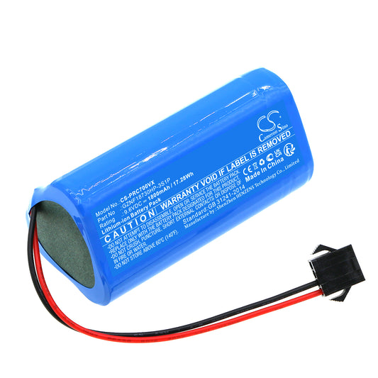 Replacement Battery for Pure Clean PUCRCX70 – Vacuum – 1800mAh / 9.6V