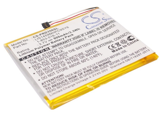 Replacement Battery for Sony PRS-350 – E-book, E-reader – 900mAh / 3.7V