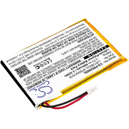 Replacement Battery for Sony Portable Reader PRS-500 – E-book, E-reader – 680mAh / 3.7V