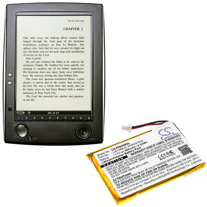 Replacement Battery for Sony Portable Reader PRS-500 – E-book, E-reader – 680mAh / 3.7V