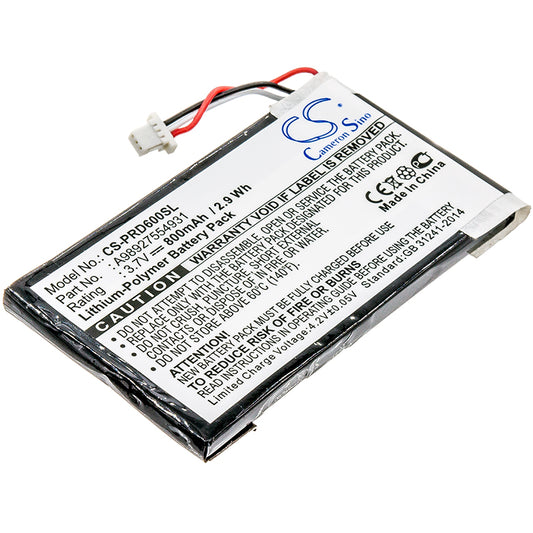 Replacement Battery for Sony PRS-600 – E-book, E-reader – 800mAh / 3.7V