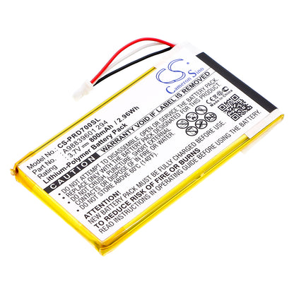 Replacement Battery for Sony PRS-700 – E-book, E-reader – 800mAh / 3.7V