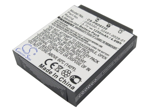 Replacement Battery for Ricoh  – Camera – 1250mAh / 4.63Wh / 3.7V