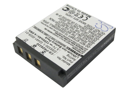 Replacement Battery for Hitachi | Ricoh | Maginon | Premier | Voigtlnder | Acer | Medion | Avant | Vivitar | Minox | PRIMA | SeaLife | Revue | Megapix