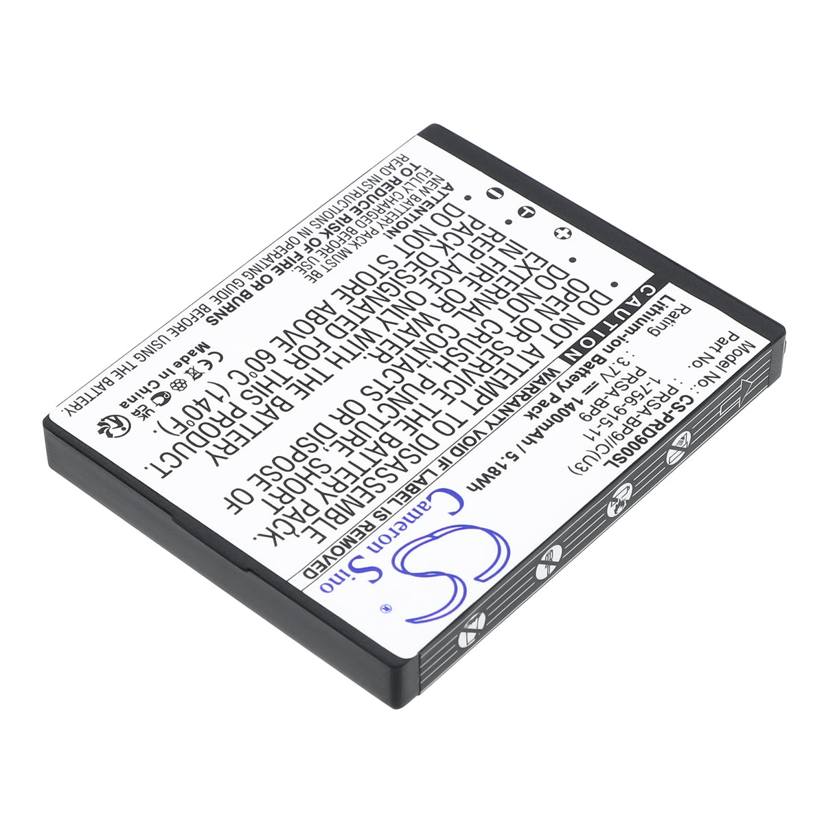 Replacement Battery for Sony Portable Reader PRS-900 – E-book, E-reader – 1400mAh / 3.7V