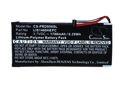 Replacement Battery for Sony PRS-950 – E-book, E-reader – 1700mAh / 3.7V