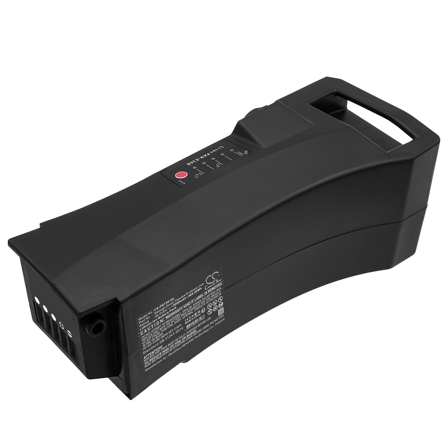 Replacement Battery for Panasonic  360 – Electric eBike – 13000mAh / 468.0Wh / 36.0V